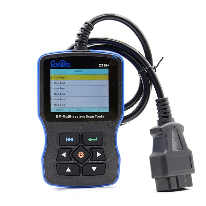 Latest V7.7 C310+ Code Reader Airbag/ABS/SRS Diagnostic Scan Tools for BMW Multi System OBDII ...