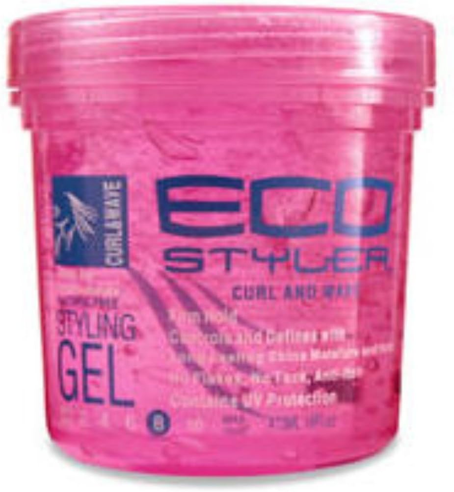 ECOCO EcoStyler Styling Gel, Curl and Wave, 16 oz (Pack of 2)