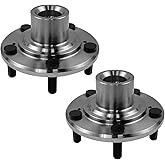 TRQ Front Wheel Hub Driver Left Side & Passenger Right Side Set of 2 Compatible with 2008-2012 Honda Accord 2010-2011 Accord Crosstour 2012-2015 Crosstour 2009-20
