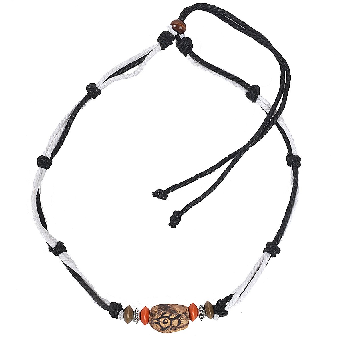 RENA Men's Jewelry Hemp Beach Choker 