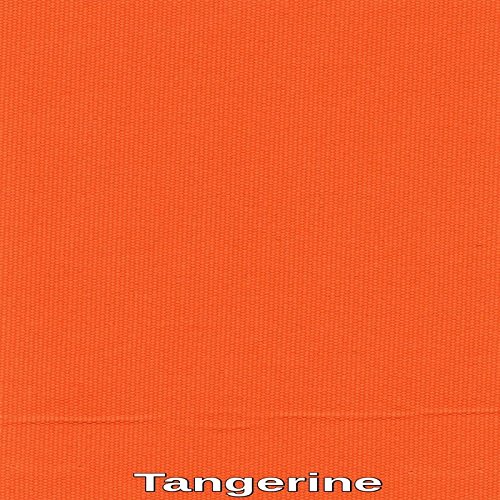 Waterproof Outdoor Tangerine Soft Canvas 600 Denier Wide Fabric 60" Wide Sold BTY (Luvfabrics)
