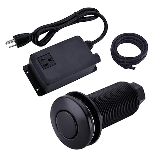 SINKINGDOM Garbage Disposal SinkTop Air Switch Kit with Long Button