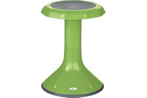 ECR4Kids ACE Active Core Engagement Wobble Stool, 18-Inch Seat Height, Flexible Seating, Grassy Green