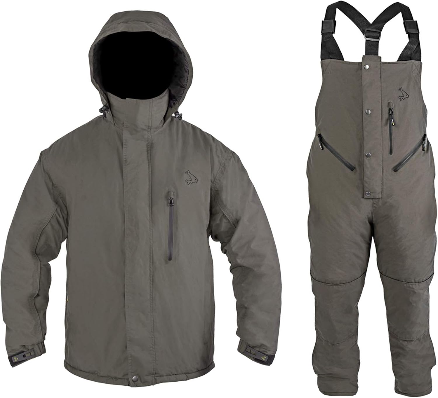 Avid Rip Stop Thermal Waterproof 2 Piece Suit Jacket with Bib Brace