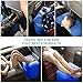 BONAIR OUTFITTERS Inflatable Travel Foot Rest Pillow | Kids Airplane Bed to Sleep | Adjustable Height Leg Pillow | with Bonus Pillow Cover | Best Kids Travel Accessories for Air, Car, Train