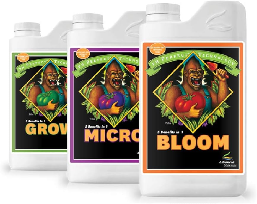 Advanced Nutrients Bloom, Micro Grow, Pack of 3, 1 L Each eBay