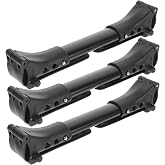 Toddmomy Universal Twin Stroller Connectors Double Pushchair Coupler | Quick release lock, turns two single strollers into twin cart, sturdy adjustable aluminum alloy, 7.9 inch length