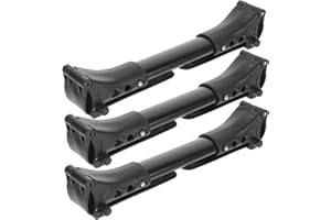 Toddmomy Universal Twin Baby Stroller Connector Side by Side Adjustable Aluminum Stroller Coupler for Double Strollers 7.9 Inch Baby Cart Accessory