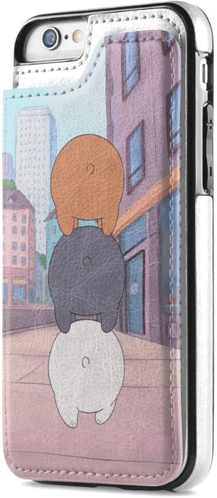 Amazon ぼくらベアベアーズ Iphone8 ケース Iphone7ケース 手帳型 カード収納 財布型 レザーケース スタンド機能icカード収納 アイフォン8 7ケース スマホケース 全面保護カバー 衝撃吸収 全面保護 家電 カメラ オンライン通販