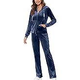 MessBebe Womens Sports Outfits Set 2 Piece Tracksuits for Women Workout Sweatsuits Long Sleeve Hoodie Sweatshirt Pants