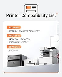 TN436 Toner Cartridge 4-Pack Compatible Replacement