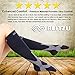 BLITZU Compression Socks (as1, alpha, s, regular, regular, black, small)