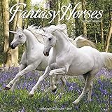 Fantasy Horses 2017 Wall Calendar by 