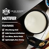 Dear Barber Mattifier Hair Clay Wax for Men – Strong Hold Matte Finish 100ml view 2