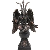 Din A4 Kunstdruck – Baphomet Illuminati Motiv, Okkultes Poster Ohne Rahmen