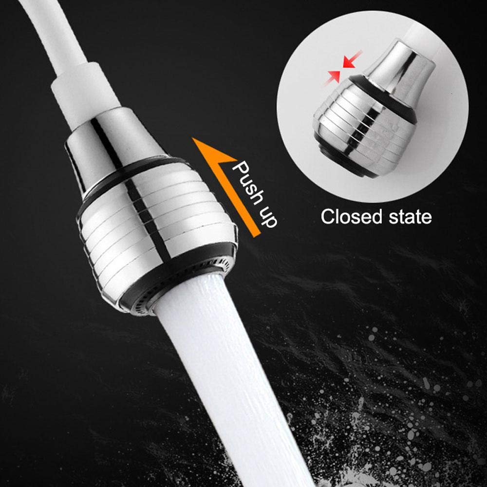 Water Saving Faucet Extension Extender Volwco Universal 360 Swivel Splash Proof Faucet Hose Aerator Diffuser Nozzle Stretchable Flexible Faucet Sprayer For Kitchen Sink And Bathroom Rough Plumbing Tools Home Improvement Urbytus Com