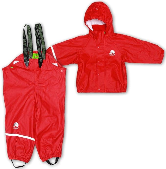 Celavi Sehr Hochwertiger Zweiteiliger Wind Und Wasserdichter Regenanzug In Vielen Farben Amazon De Bekleidung