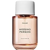 PHLUR Missing Person Eau de Parfum - Full Size Perfume Fragrance - Floral Skin Musk Perfume with Bergamot, Musk, Orange & Sandalwood (100mL)