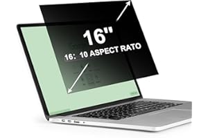 LILIONGTH 16 inch Privacy Screen Protector Compatible with 16 inch Alienware/ASUS/Lenovo/Dell/Acer/HP/LG 16:10 Aspect Ratio Laptop, Anti-Scratch Anti-Fingerprint 16 inch Laptop Screen Filters