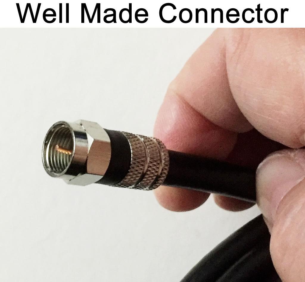Aazon.co: Postta Digital Coaxial Cable(75 Feet) Quad Shielded White...