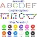 AMOSTING Building Blocks Educational Toys Set Plastic Building Discs STEM Toys for Preschool Kids Boys and Girls -360pcs with Storage Bag