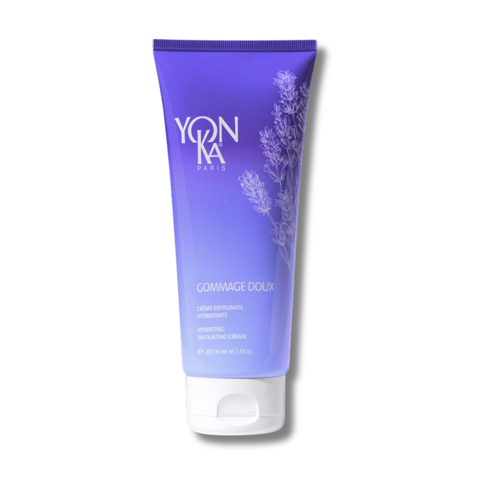Detox Body Scrub Yonka 200ml | Exfoliates and Nourishes, Removes Dead Skin Cells and Leaves a Veil of Moisture | Two Grain sizes | 97% Natural Ingredients, With Essential Oils of Lavender