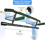HAKENO Pull Up Bar Door Frame Fitness Chin-Up Bar with Suspension Straps Set view 5