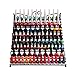 Dazone Mounted 8 Tier Metal Shelf Nail Polish Wall Rack Essential Oils Perfume Table Top Organizer Display Stand