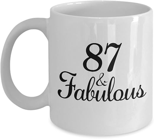 birthday ideas for 87 year old woman