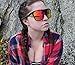 A141-vp Style Vault Turbo Sunglasses (KZ Black-fire Gold, mirrored)