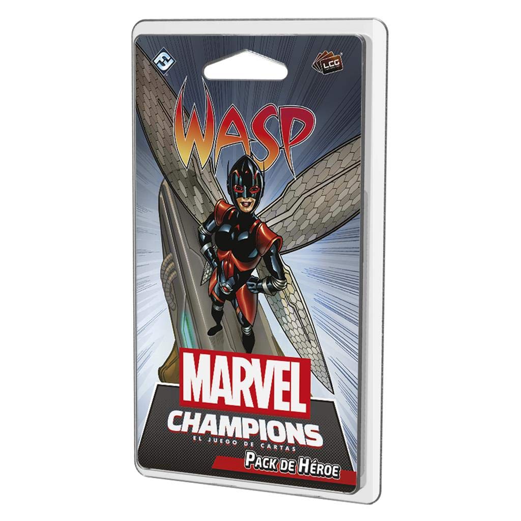 Fantasy Flight Games - Marvel Champions - Wasp (La Awaspa) - Spanish Heroe Pack
