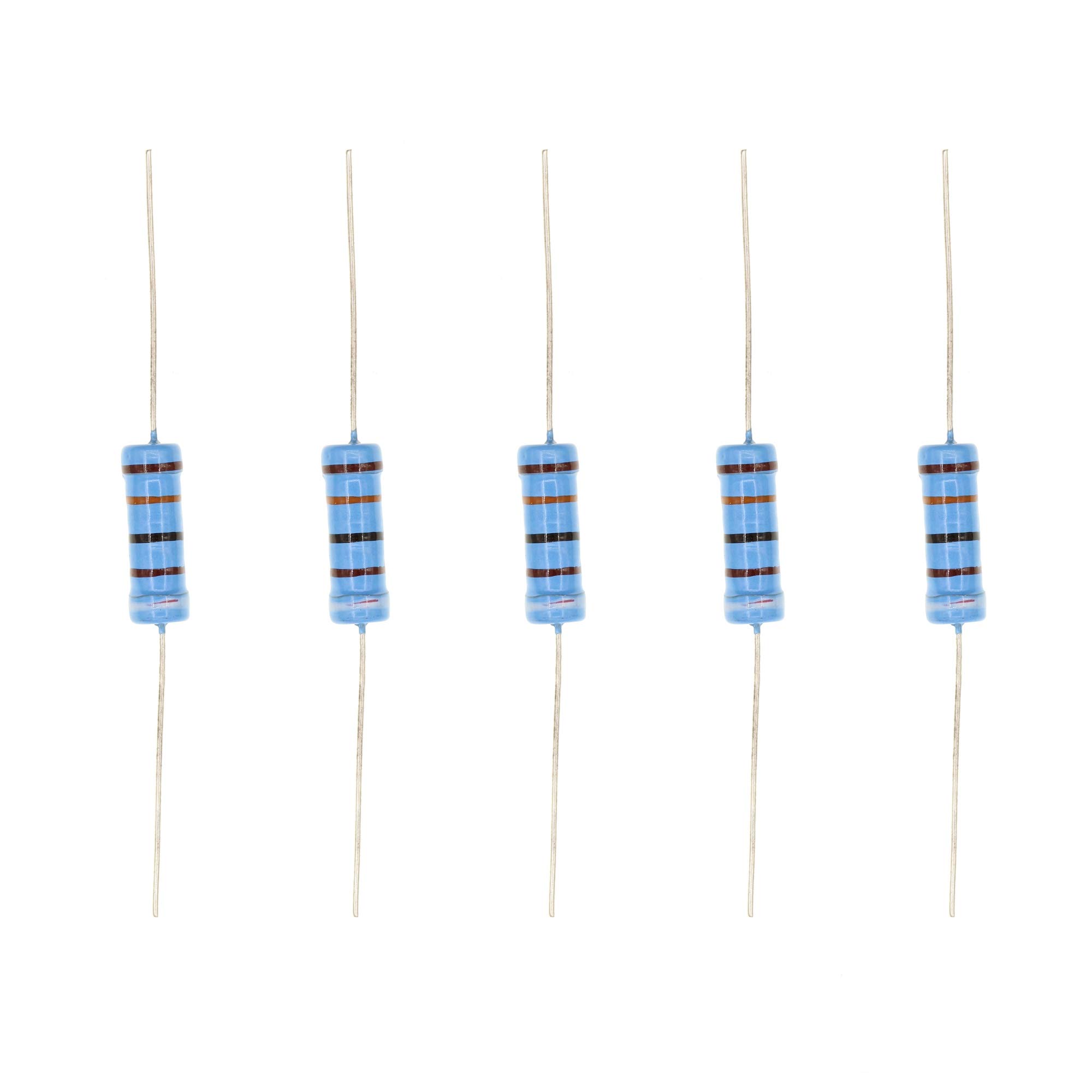 HUABAN 20PCS 3W 3 Watts 910K Ohm 1% Metal Film Resistor