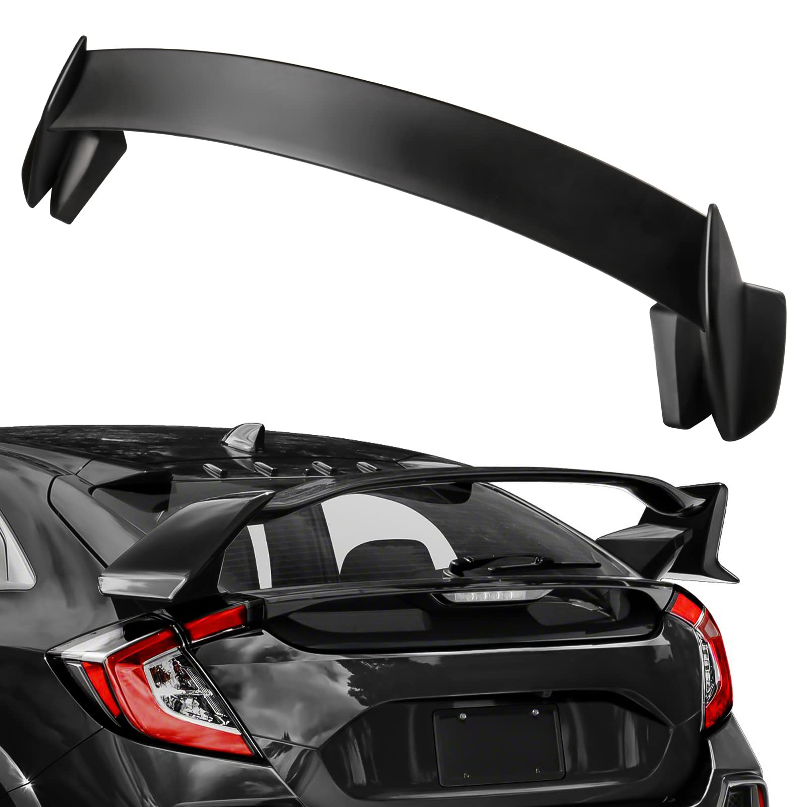 Mua FINDAUTO ABS Car Spoiler Wing Body Kits Type-R Style Fits for 2016 ...
