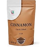 Yogi's Gift Crushed Cinnamon Bark 1 lb, Premium Chips for Tea &amp; Cooking | Bulk Cinnamon Stick Pieces, Rich Aroma, Great Flavor, Premium Grade Product