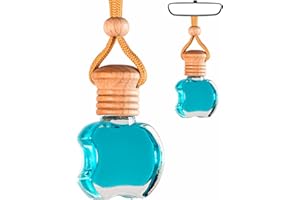 Kabod 10ml Pacific Car Air Freshener Hanging, Bottle Essential Oils Diffuser for Car, 30 to 45 Days Long-lasting Aromatherapy, Auto Interior Odor Eliminator for a Pleasant Drive - Fresh Fragrance
