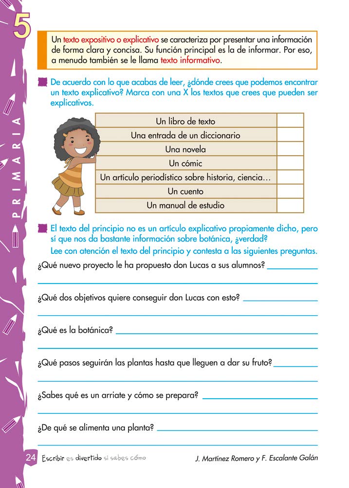 Escribir es divertido si sabes como. Cuaderno 5 / Editorial GEU ...