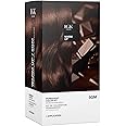 IGK Permanent Hair Color Kit | 5GM Warm Up - Golden Mahogany Brown | 100% Gray Color Coverage + Strengthen + Shine | Ammonia Free