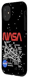 iPhone 11 NASA Space Shuttle Schematic Logo Case