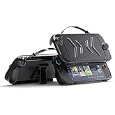 TNP Protective Nintendo Switch 2 Grip Case 2025 – Ergonomic Hard Shell Case with Shock-Resistant Grip Design and Strap, with Anti-Scratch Design, Black