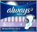 Always Maxi Overnight Extra Heavy with Flexi-W wings 20 Ct