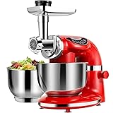 Aifeel Stand Mixer, 8.5QT+ 6QT Two Stainless Steel
