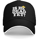 is He Dead Yet Hat Men Dad Hats Cute Cap