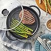 Jean-Patrique-The-Whatever-Pan-Cast-Aluminium-Griddle-Pan-with-Glass-Lid-106-Diameter-Induction-Compatible-Non-Stick Jean-Patrique The Whatever Pan Cast Aluminum Griddle Pan for Stove Top - Lighter Than Cast Iron Skillet Pancake Griddle…