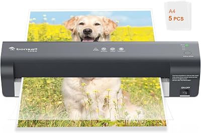 Bonsaii A3 Laminator L318 A3 13in Never Jam NTC Three Heat Settings Grey