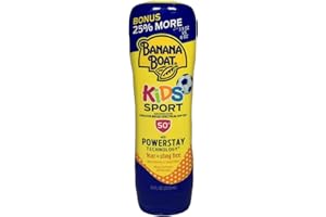 Banana Boat Kids Sport Tear-Free, Sting-Free Broad Spectrum Sunscreen Lotion, SPF 50+ - 7.5 Ounce