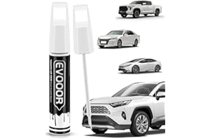 EVOOOR 070 Blizzard Pearl Tricoat Touch Up Paint Compatible with Toyota Exact Match 2 in 1 Touch up Paint for Chips and Nicks Repair