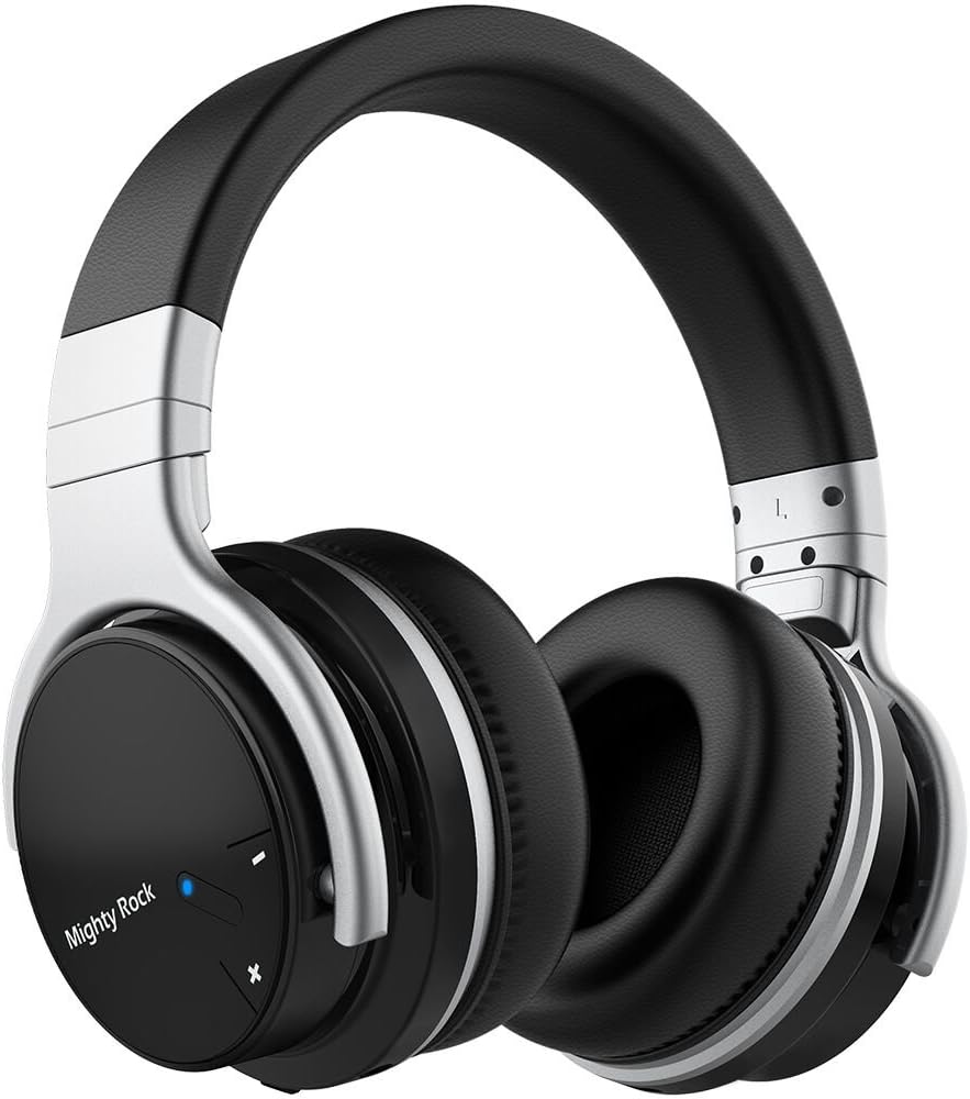 Mighty Rock Active Noise Cancelling Headphones (Black)