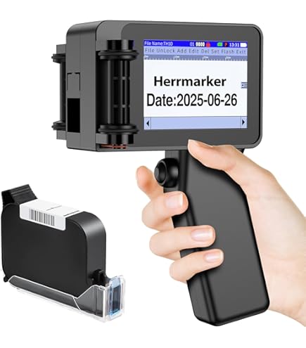 ハンディー刻印機　hamdheld inkjet printer Handheld Inkjet Printer Review (Print On Anything!) - YouTube