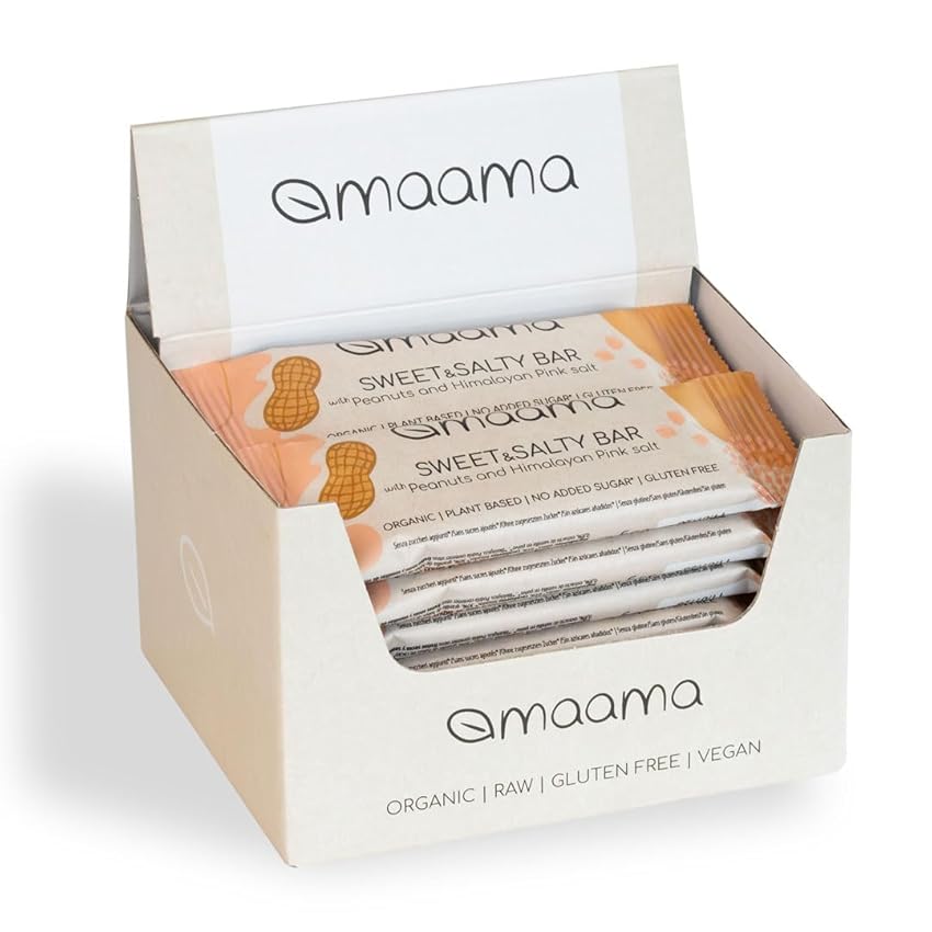 MAAMA, Barrette Bio Sweet&Salty con Datteri