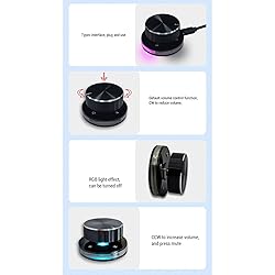 USB Volume Control Knob, Audio Remote Volume Knob